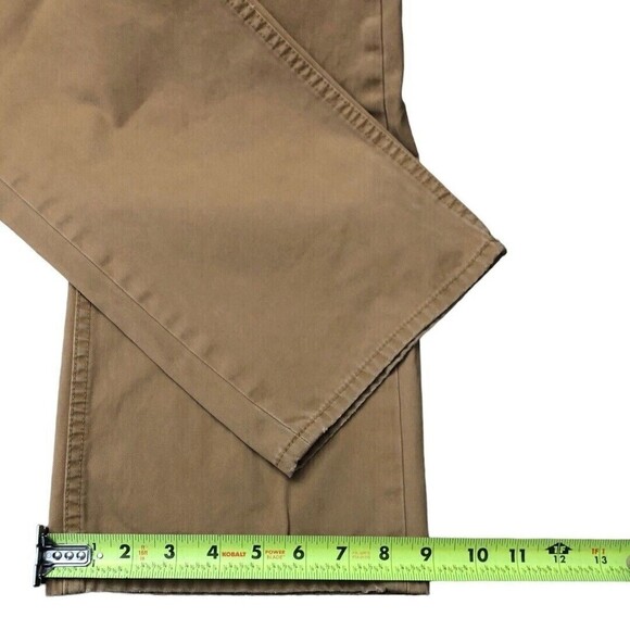 POLO Ralph Lauren Chino Pants Mens 36 x 32 Khaki Beige Tan Straight Leg Relaxed - Picture 12 of 13